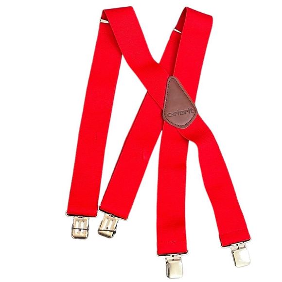 Carhartt Accessories Red Carhartt Heavy Duty Suspenders Poshmark